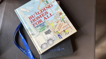 Team4UA’s 3D school project featured in the book “Building Homes for All” by Canadian author Elaine Kachala