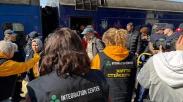 Evacuation trains to the Rivne region: support at every stage