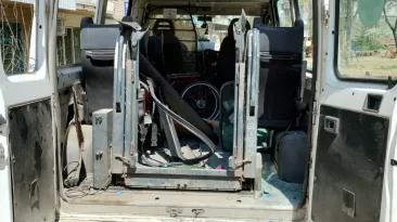 A strike in Kherson damaged the office, humanitarian hub, and evacuation vehicle of NGO Strong Because Free
