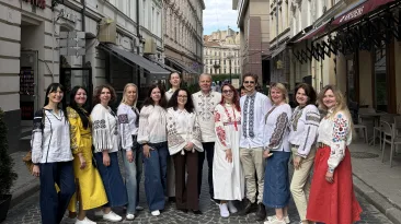 On Vyshyvanka Day with Team4UA